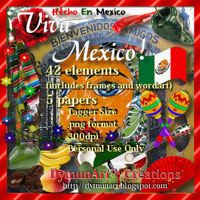 Viva! Mexico Scrap Kit Preview