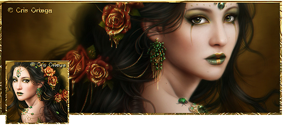 Golden Rose FB Timeline © Cris Ortega download and preview