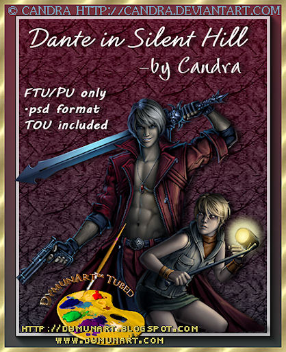 Dante in Silent Hill by Candra